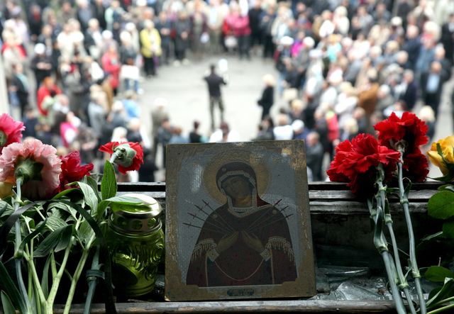 Девять дней одесской трагедии Фото: AFP