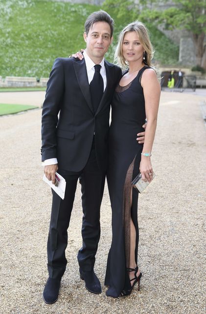 Кейт Мосс с мужем Фото:AFP