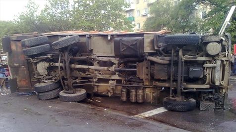В крупнейшем ДТП в Одессе в мае обошлось без жертв. Фото: o1.ua