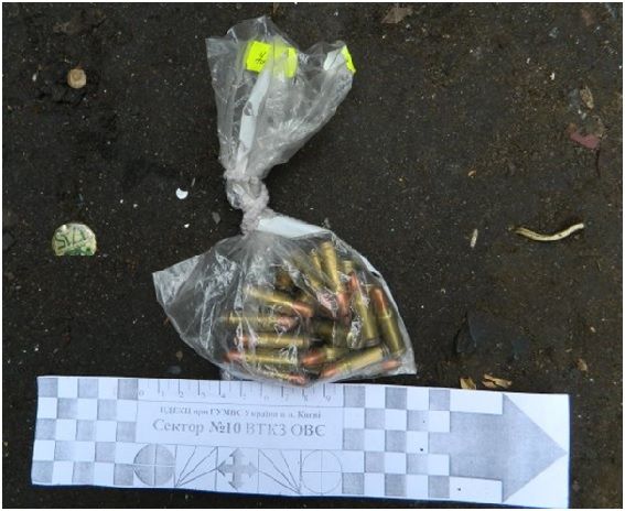 Изъятые боеприпасы и тротиловая шашка направлены на исследование. Фото: mvs.gov.ua