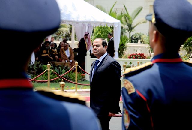 <p>Абдель Фаттах ас-Сісі прийняв присягу президента, фото AFP</p>