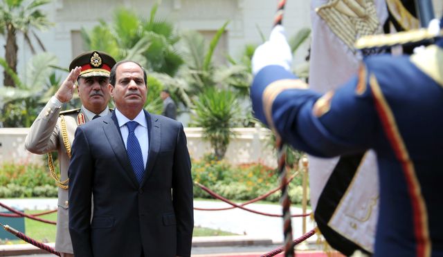 Абдель Фаттах ас-Сиси принял присягу президента, фото AFP