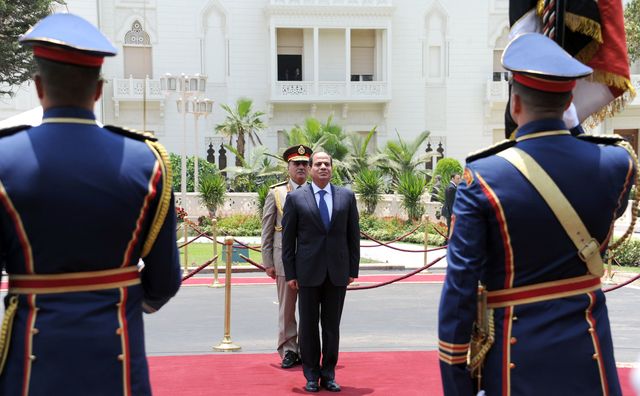Абдель Фаттах ас-Сиси принял присягу президента, фото AFP
