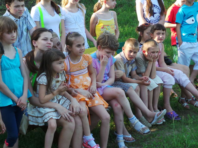 <p>Дітей з Донбасу прийняли в Кривому Розі</p>