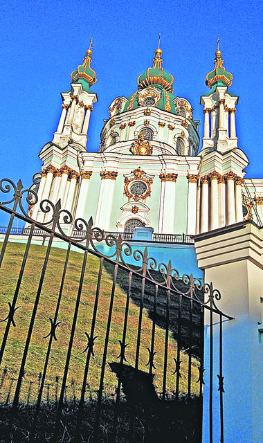 Андреевская церковь. Открыта для людей с утра и до вечера | Фото: Александр Марущак
