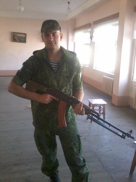 Павел Левчук погиб в Луганске. Фото: ВКонтакте