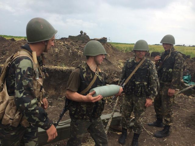 Украинские военные отбили самый жесткий обстрел горы Карачун Фото: facebook.com/bochkala