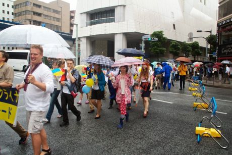 Марш вышиванок в Токио. Фото Mykola Solotskyy