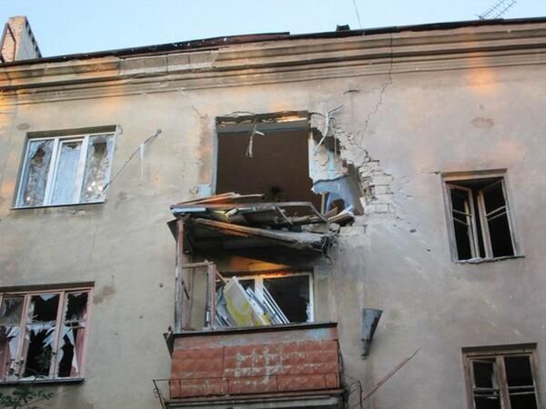 <p>Краматорськ після бойових дій. Фото: twitter.com / Sloviansk</p>