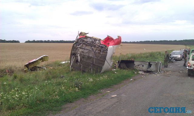 <p>Місце аварії "Боїнга-777". Фото: А.Худотеплий, А.Беркан і ДСНС</p>