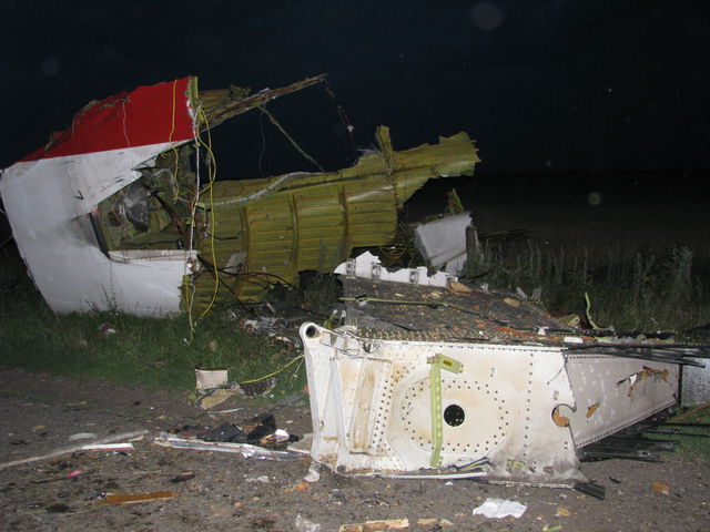 "Боинг-777" был сбит 17  июля. Фото: Яна Ткаченко