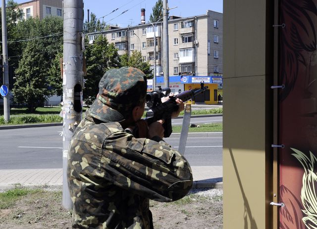 <p>Обстановка в Донецьку залишається вкрай напруженою. Фото: AFP</p>