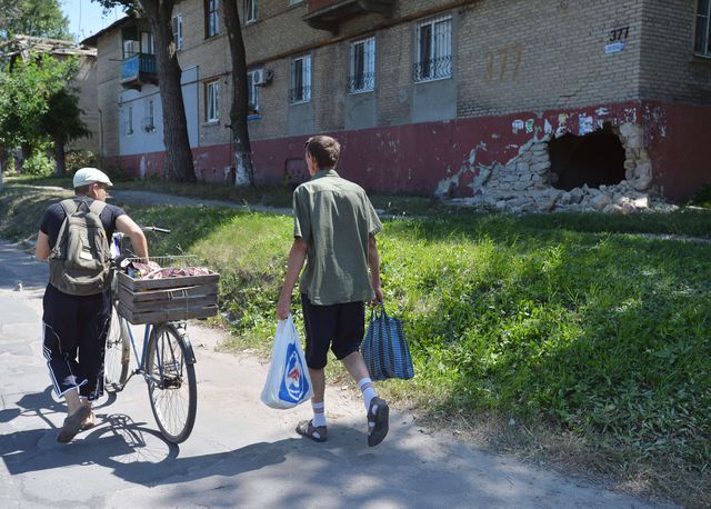 Лисичанск возвращается к мирной жизни. Фото: AFP