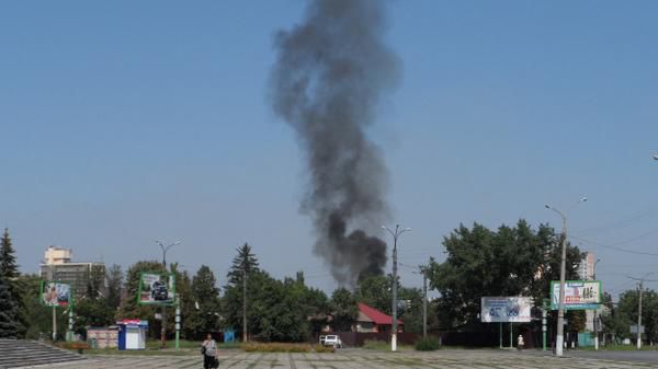 <p>Луганськ знову обстріляли з центру міста. Фото: twitter.com/LUGANSK_TODAY</p>