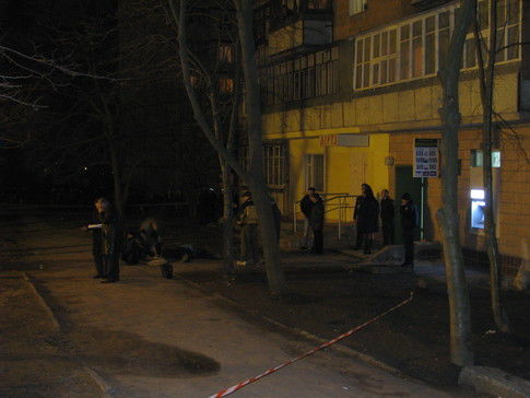 В Харькове напали на инкассаторов. Фото: Ю. Агеевой 