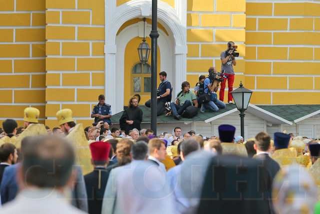 Церемония проходила в Киево-Печерской Лавре Фото: "Сегодня" | Фото: Сергей Николаев