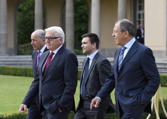 <p>Чотиристоронні переговори в Берліні завершилися, фото AFP</p>