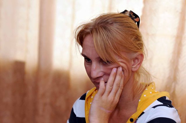 Татьяна Лукова не отходит от детей. Фото:  fdu.org.ua