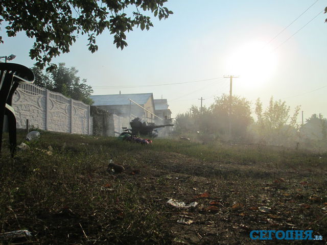Украинские военные освобождают Луганск. Фото: 12-й батальон