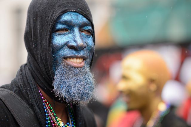 Найбільший в Європі Ноттінг-Хіллський вуличний карнавал відбувся в Лондоні. За два дні його відвідали близько мільйона людей. Цього року грандіозне свято під відкритим небом відзначало свій півстолітній ювілей. Фото: AFP