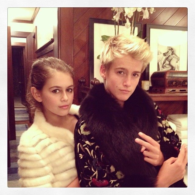 15-річний Преслі і 13-річна Кайа Фото:instagram.com