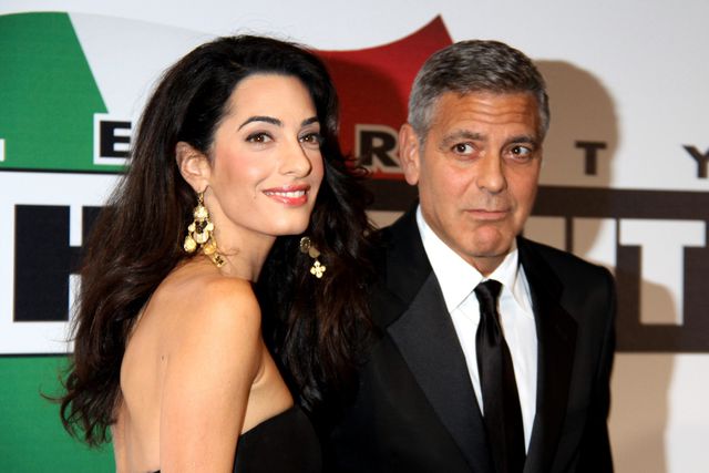 Джордж Клуни и Амаль Аламуддин AFP