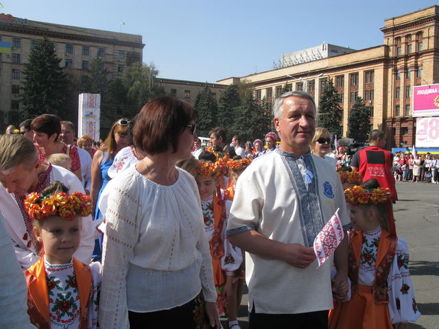 В Днепропетровске отмечают День города. Фото: Андрей Никитин