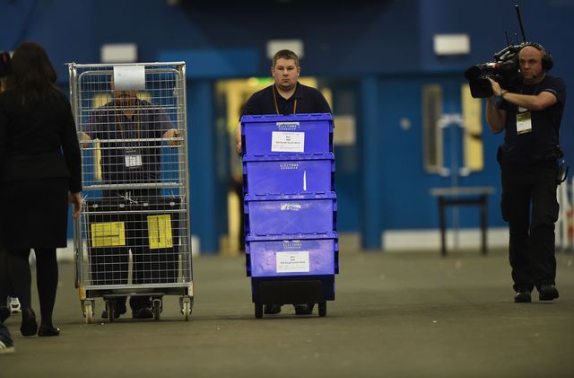 <p>В Шотландії завершилося голосування на референдумі, фото AFP</p>