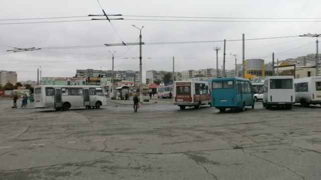 В Луганске малолюдно. Фото: vk.com/livelugansk