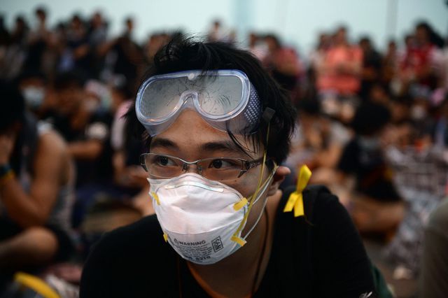 <p><span>У Гонконгу влада відмовляється поступатися вимогам протестуючих, фото AFP</span></p>