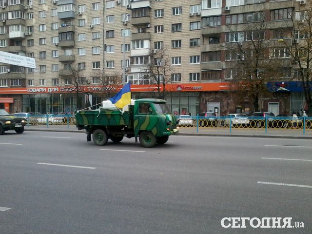 В Киев из зоны АТО вернулся батальон "Киев-1", который находился на передовой с середины июня. Фото: Ирина Ковальчук, "Сегодня"