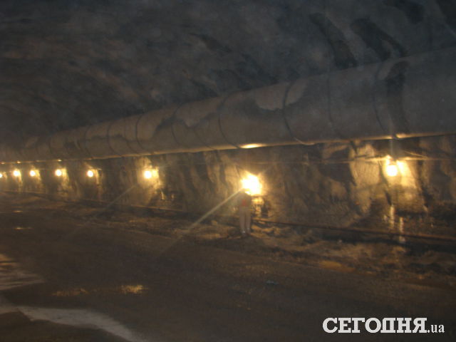 Бескидский тоннель – грандиозная стройка "Укрзализныци". Фото Т.Самотый
