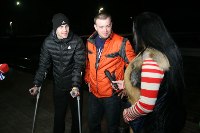 <p>В Україну повернувся поранений в зоні АТО. Фото: ОДА</p> | Фото: Сергій Ніколаєв