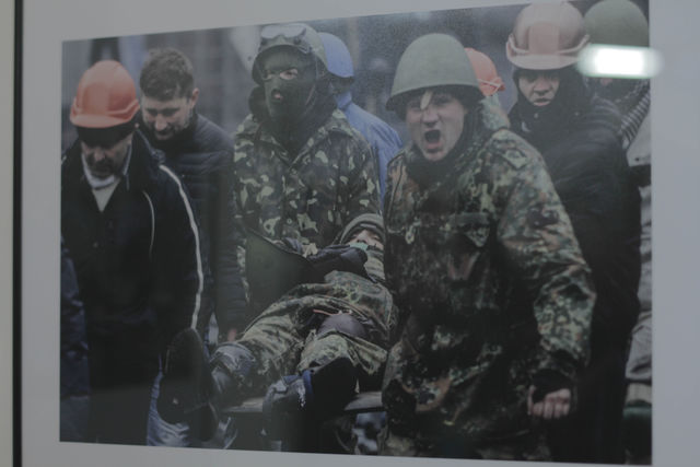 На фотографиях запечатлены знаковые события в Украине за последний год Фото: Наталя Шевчук