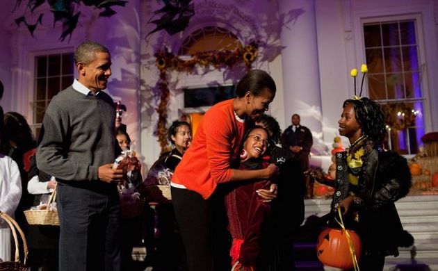 В Белом доме празднуют Хэллоуин, фото twitter.com/BarackObama