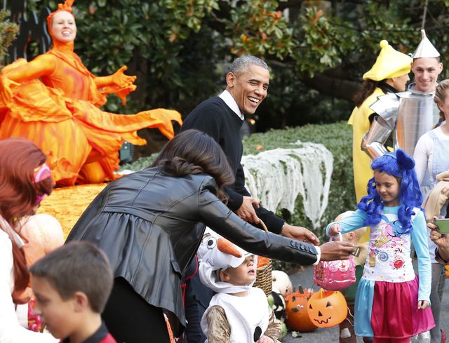 В Белом доме празднуют Хэллоуин, фото AFP
