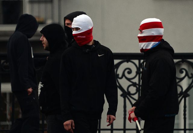 Массовые беспорядки в Варшаве "завершили" празднование дня независимости Польши, фото AFP