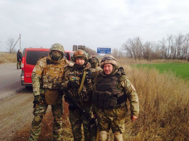 <p>Ларсон воює на Донбасі. Фото: "Фейсбук" С.Ларькіна</p>