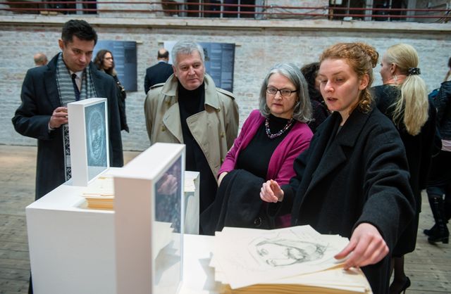 <p>В Австрії представили виставку робіт про Майдан. Фото надані організаторами виставки</p>