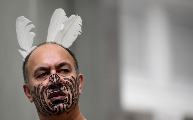 У Берліні, в Старій національній галереї, пройшла "жива" виставка, присвячена корінним народам Нової Зеландії. Фото: AFP