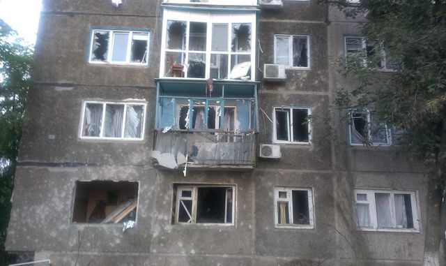 <p>Руйнування в Красногорівці. Фото: Вконтакте</p>