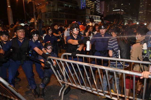 <p>Гонконг знову протестує, фото AFP</p>