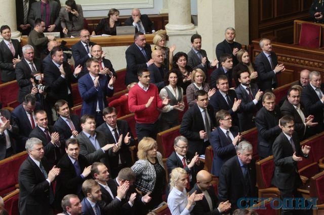 <p>Рада призначила міністрів нового Кабміну</p> | Фото: Григорій Салай