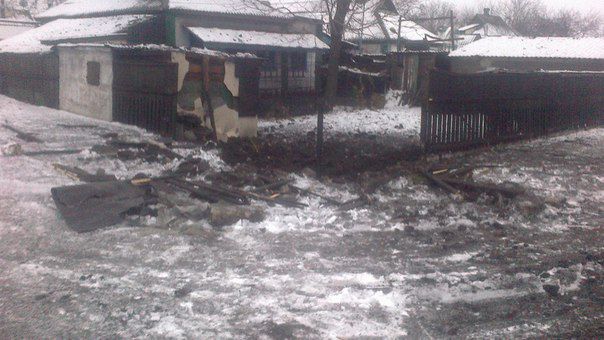 <p>У Донецьку – масові руйнування. Фото: соцмережі</p>