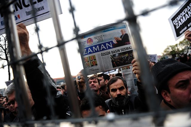 В Турции массовые аресты в СМИ противников правящего режима, фото AFP