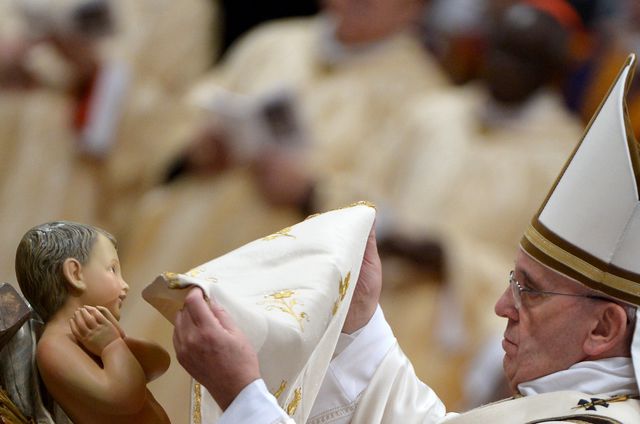 В Ватикане началась Рождественская месса, фото AFP