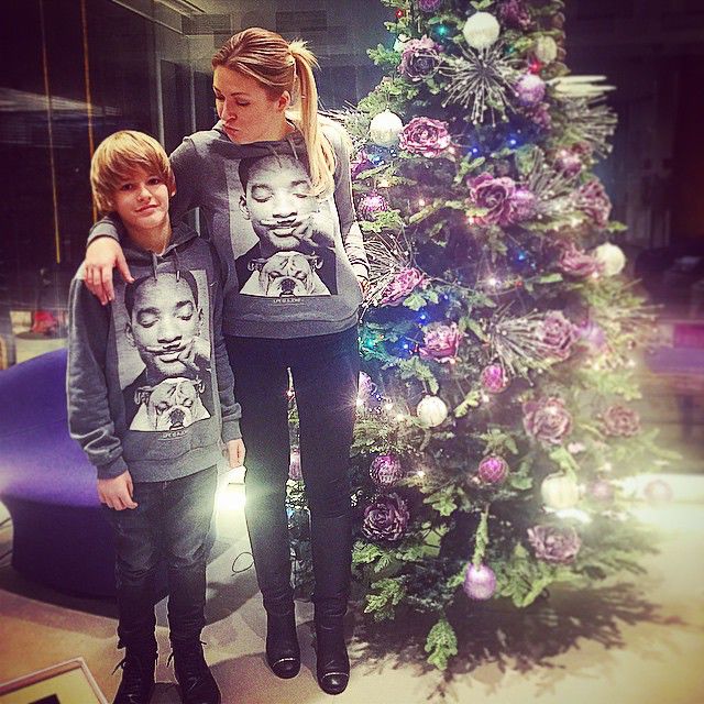 Ирина Дубцова с сыном фото:instagram.com