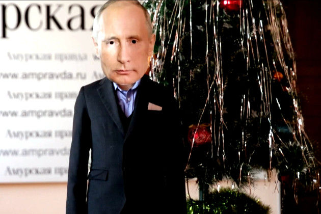 В России на школьные утренники ходят в костюмах Владимира Путина