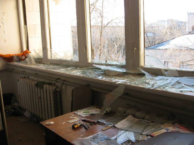 <p>Бойовики розграбували фонд цінних книг в Луганську. Фото: соцмережі</p>
