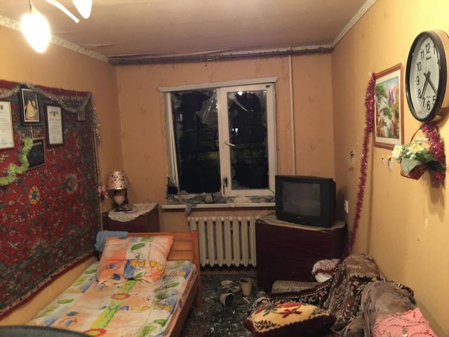 <p>Донецьк здригається від потужних вибухів, фото facebook.com/ivan.prikhodko.9</p>